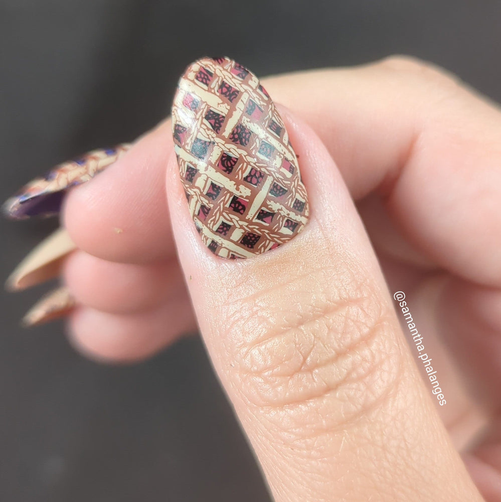 Pie Contest (M504) - Nail Stamping Plate