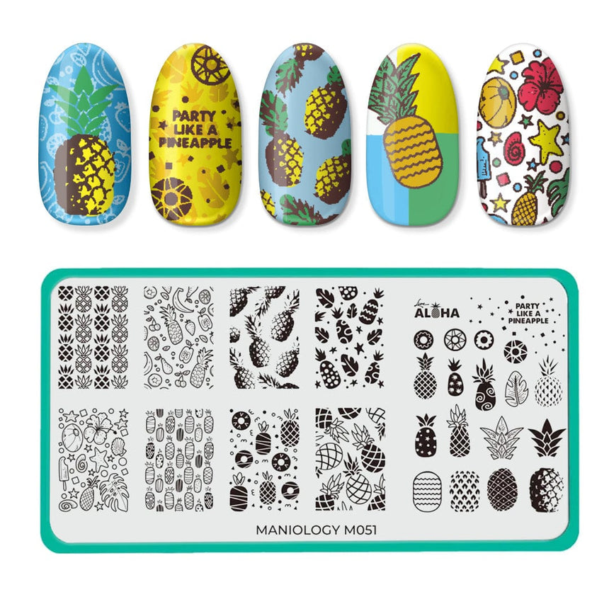 Pineapple Whip Party: Nail Stamping Starter Kit