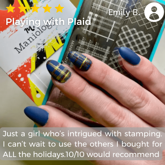 Plaid Perfection: Nail Stamping Starter Kit