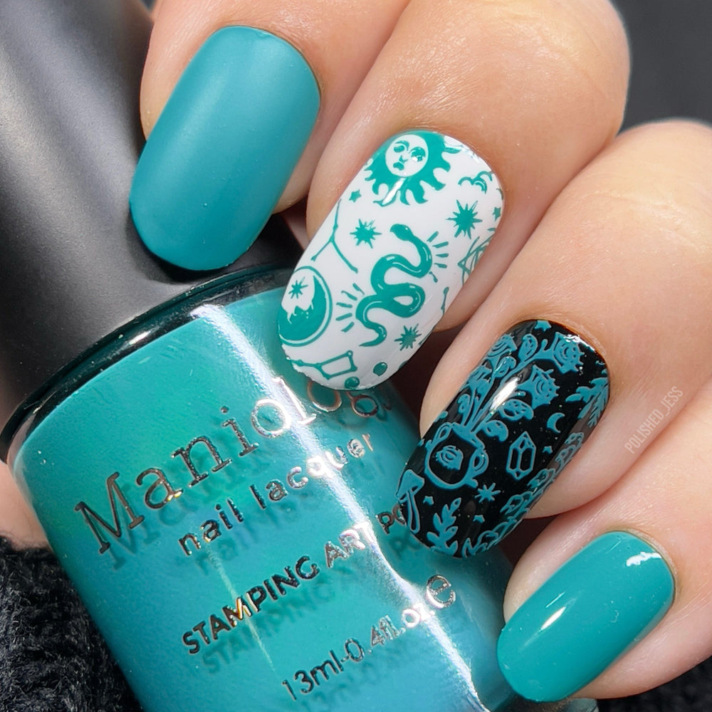 Plantation Tea (B283) - Teal Green Stamping Polish