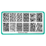 Polished Swirls (M658) - Nail Stamping Plate
