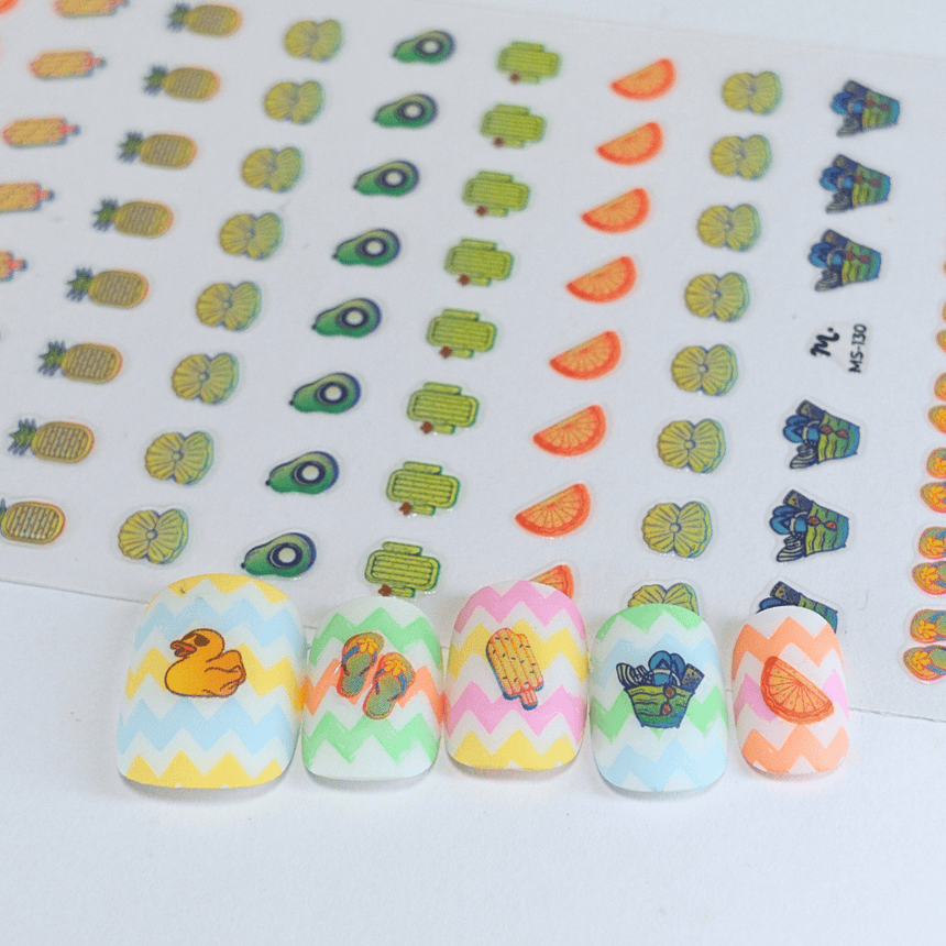 Pool Party (MS-130) - Nail Art Sticker
