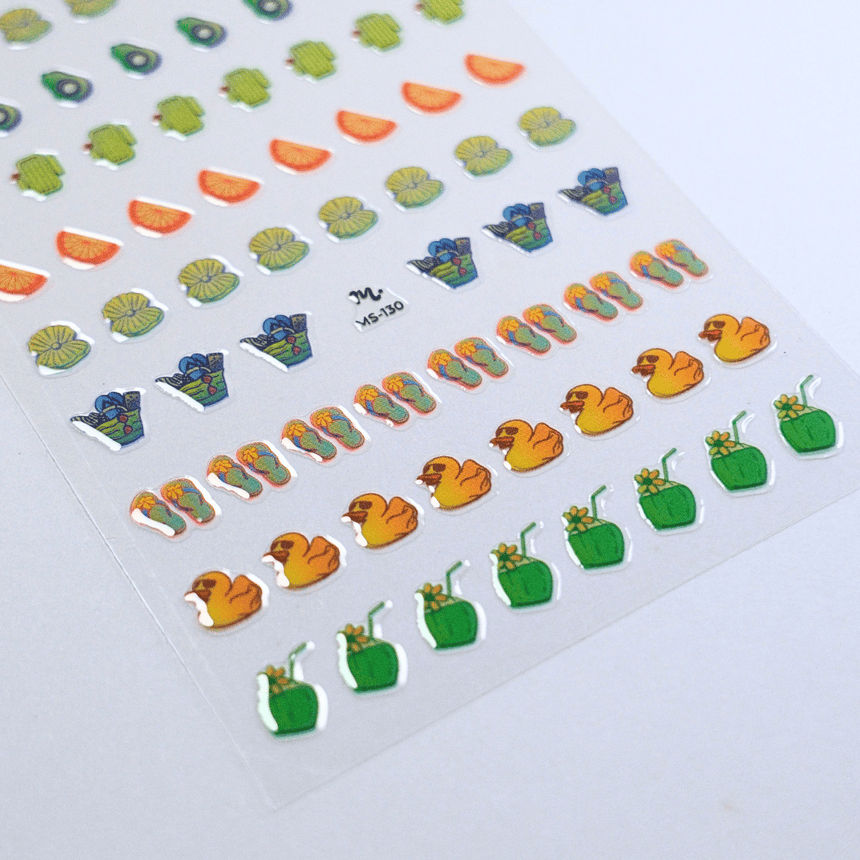 Pool Party (MS-130) - Nail Art Sticker
