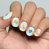 Pool Party (MS-130) - Nail Art Sticker