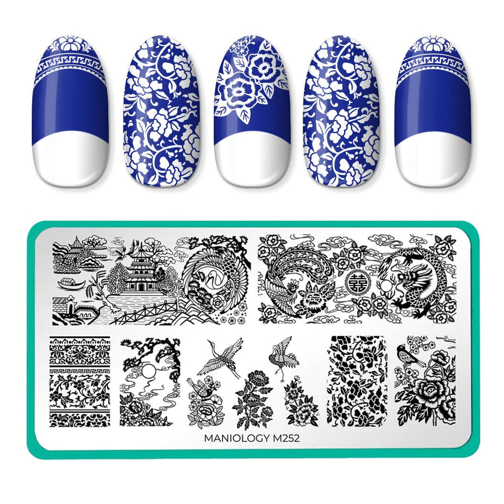 Porcelain: Chinese Ceramic Nail Stamping Starter Kit