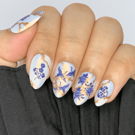 Porcelain Pictures (MS-122) - Nail Art Sticker