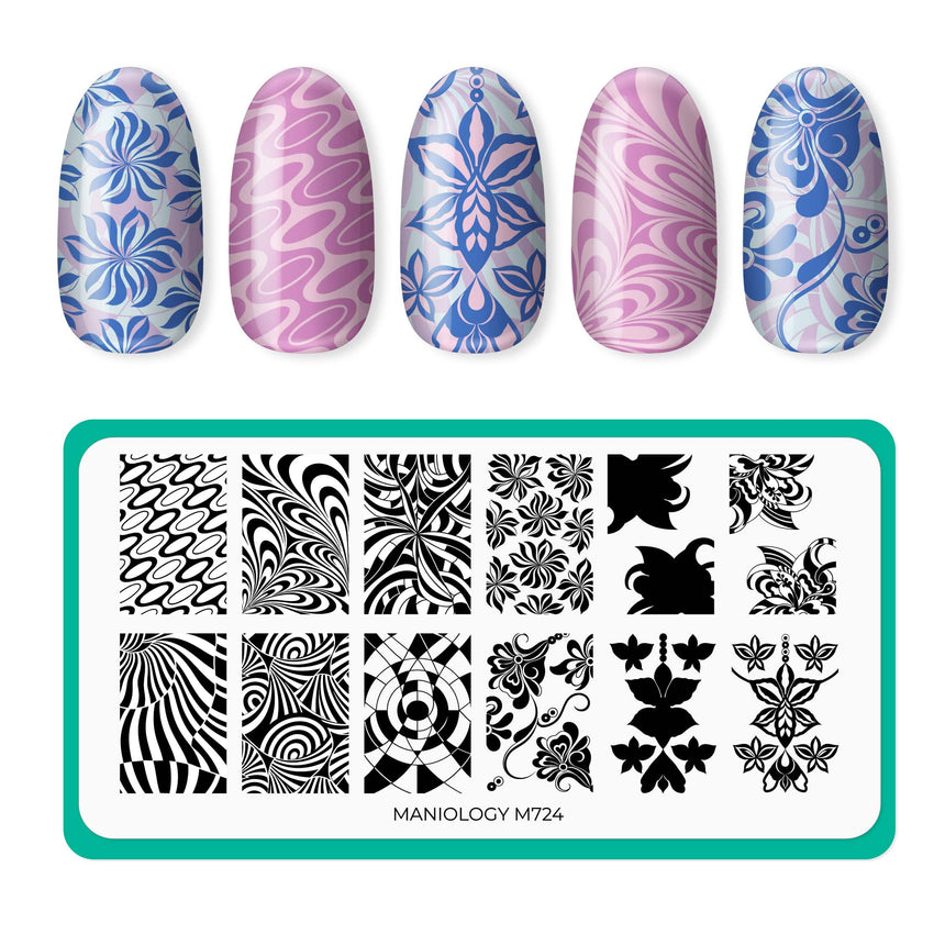Prince of Prints (M724) - Nail Stamping Plate