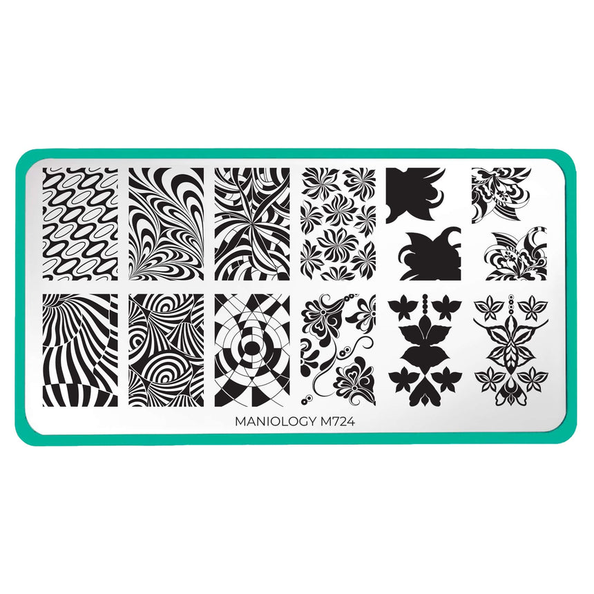 Prince of Prints (M724) - Nail Stamping Plate