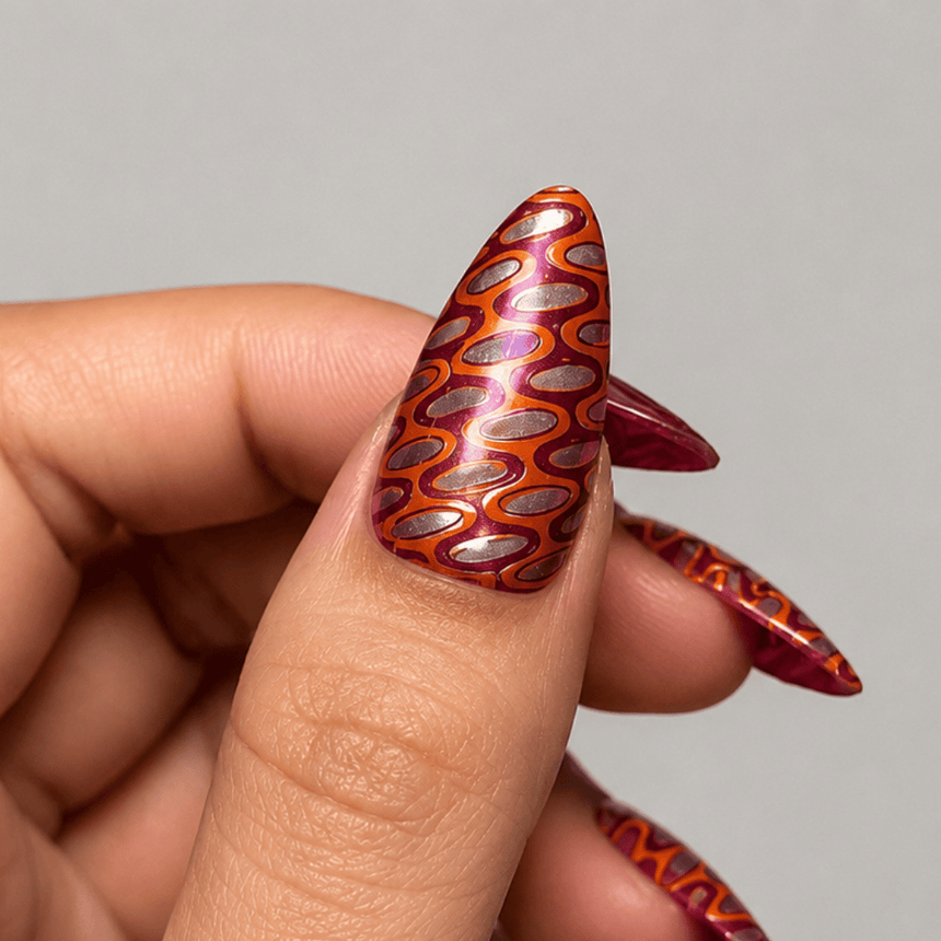 Prince of Prints (M724) - Nail Stamping Plate