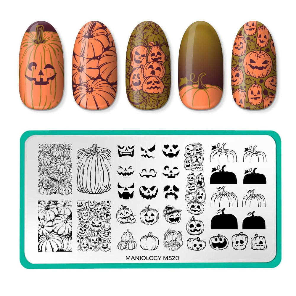 Pumpkin Patch (M520) - Nail Stamping Plate