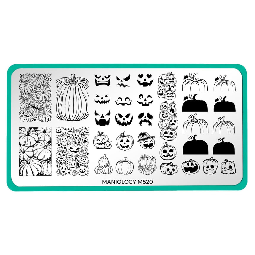 Pumpkin Patch (M520) - Nail Stamping Plate
