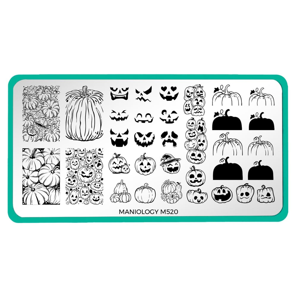 Pumpkin Patch (M520) - Nail Stamping Plate