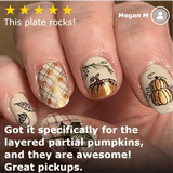 Pumpkin Patch (M520) - Nail Stamping Plate
