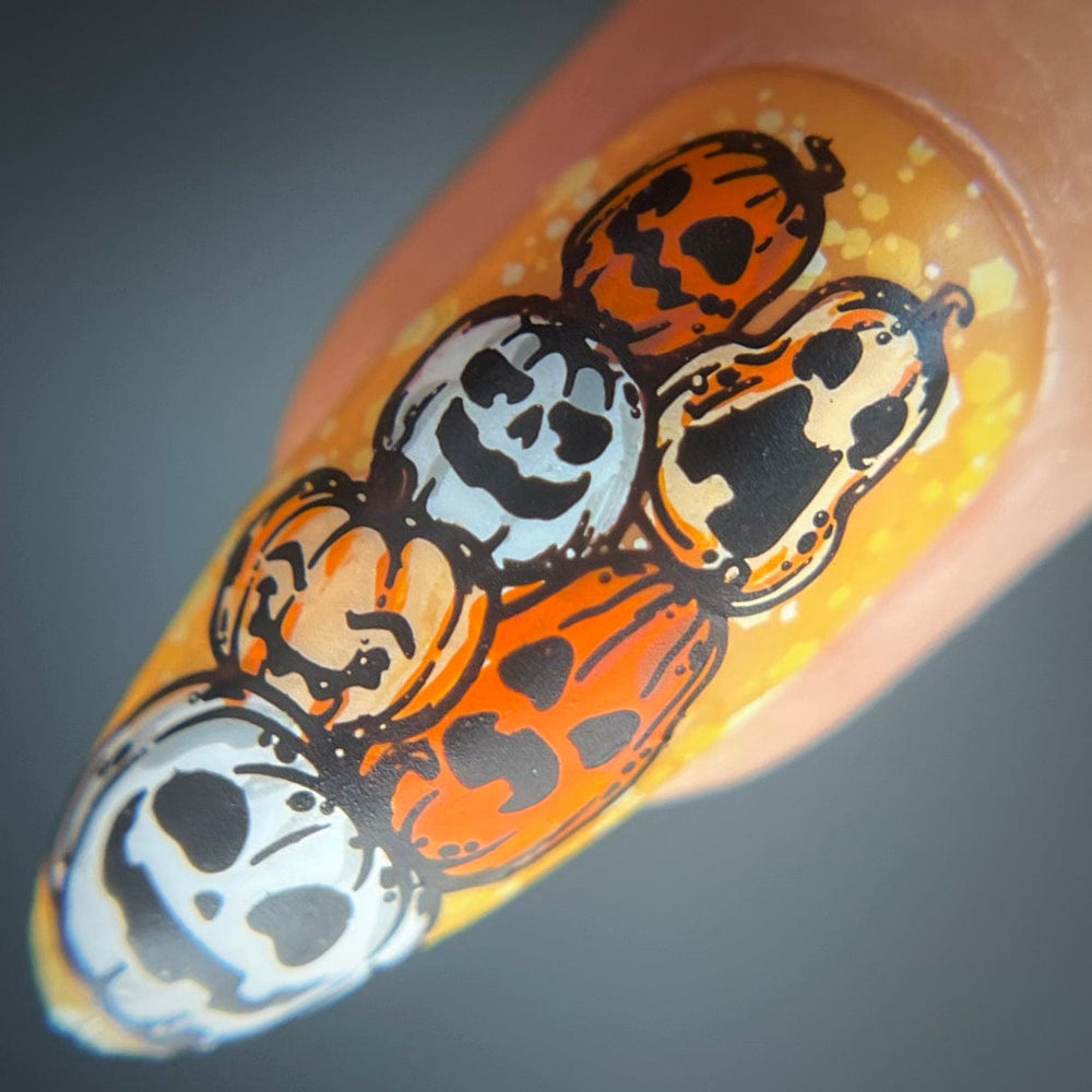 Pumpkin Patch (M520) - Nail Stamping Plate