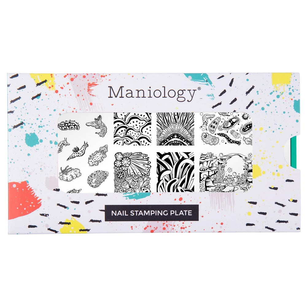 Rainbow Sea Slugs (M507) - Nail Stamping Plate