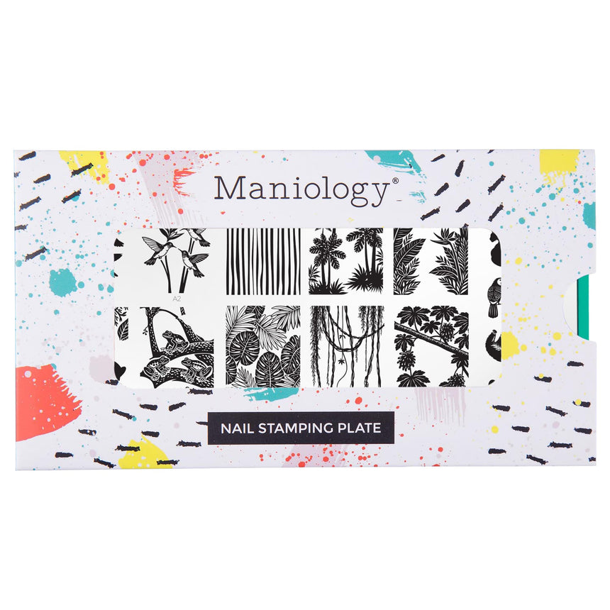 Rainforest Secrets (M709) - Nail Stamping Plate