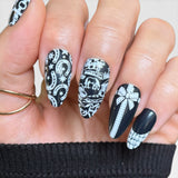 Riding Club (M727) - Nail Stamping Plate