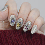 Cauldron Bubble (M722) - Nail Stamping Plate