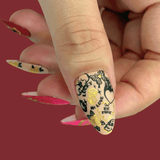 Rockabilly (MS-120) - Nail Art Sticker