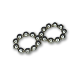 Round Magnetic Nail Art Beads Ring