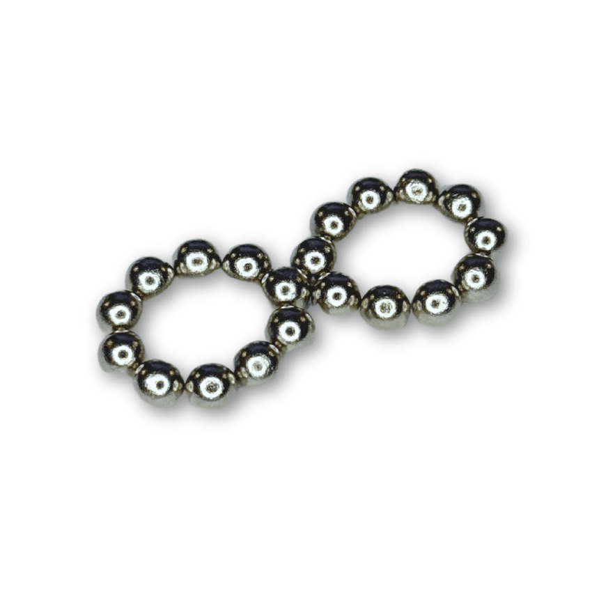 Round Magnetic Nail Art Beads Ring