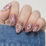 Sakura Showers (M663) - Nail Stamping Plate