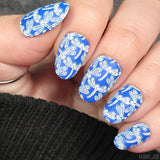 Sashiko Stitch (M650) - Nail Stamping Plate