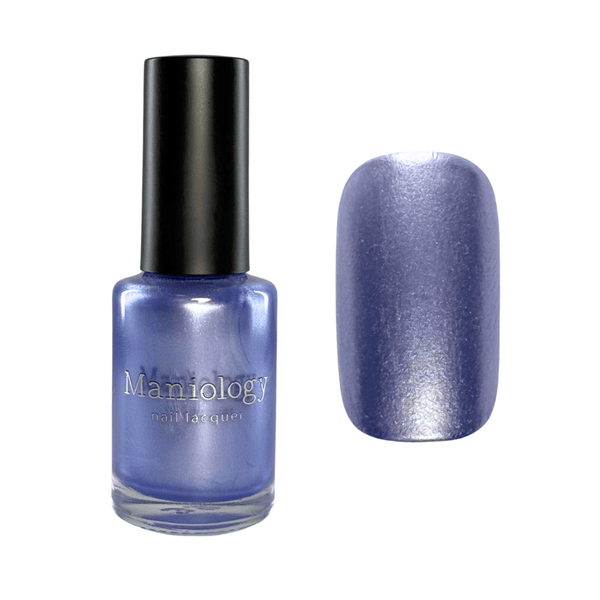 Satin Slumber: Silk Sheets (P177) - Purple Smooth Metallic Nail