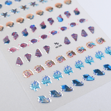 Seashore Gems (MS-126) - Nail Art Sticker