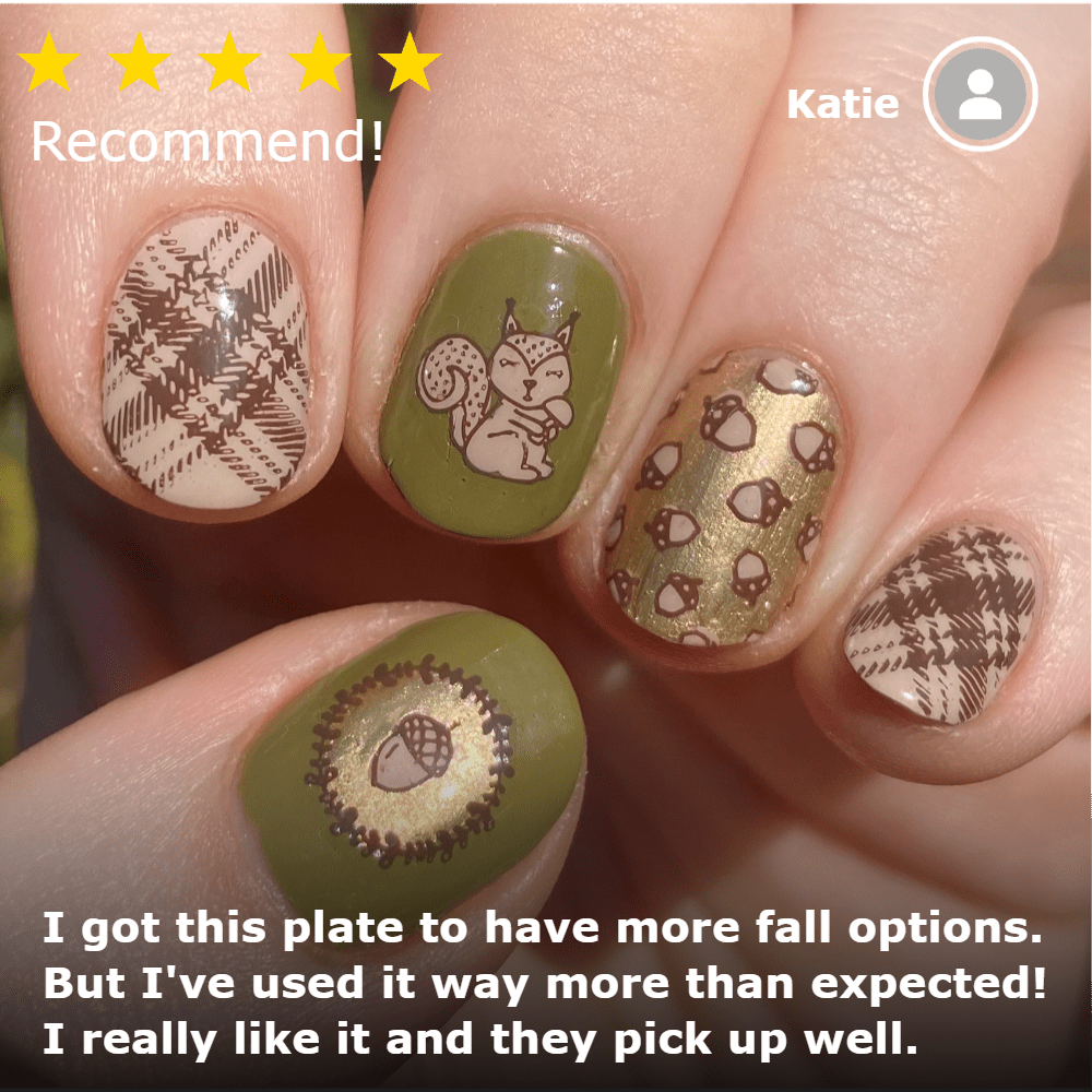 Season Gradients: Fall-Themed Nail Stamping Starter Kit