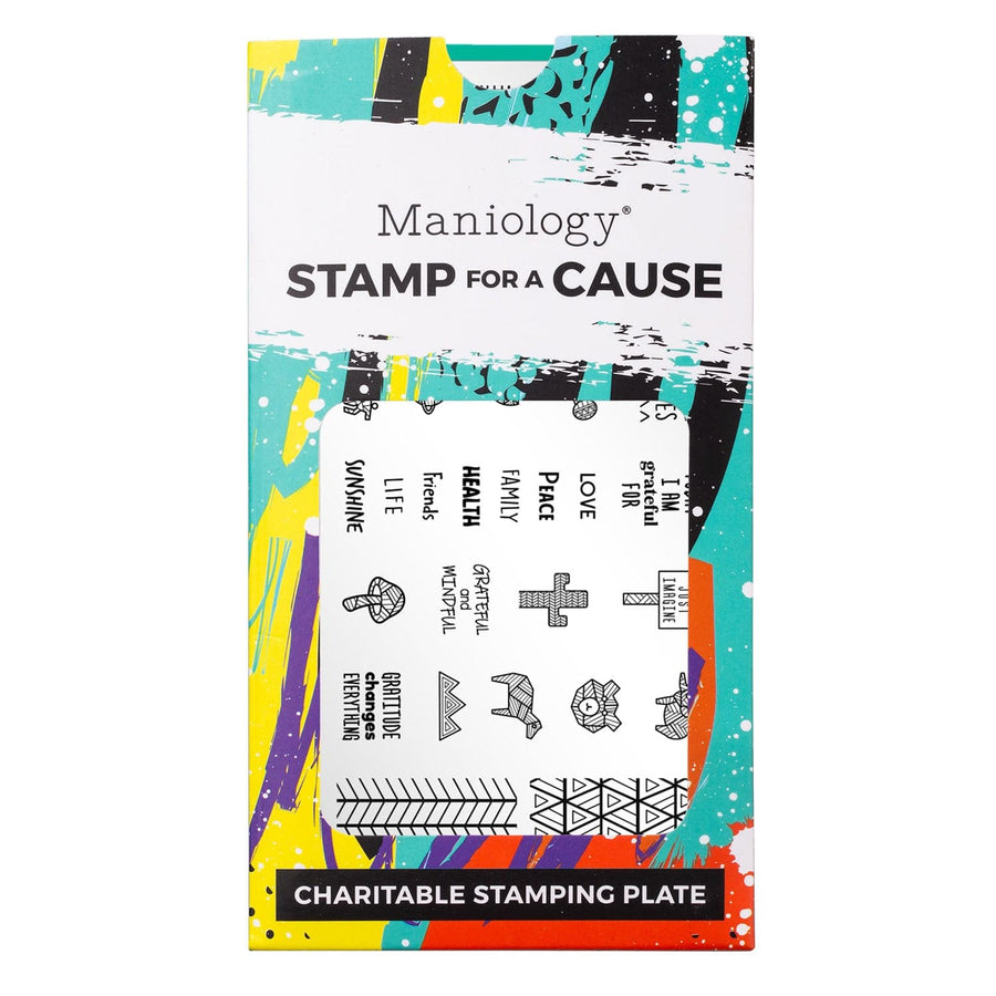 SFAC: Grateful Peoples (M414) - Nail Stamping Plate