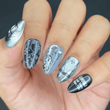 Shadowy Halloween (M312-M316) - Set of 5 Nail Stamping Plates