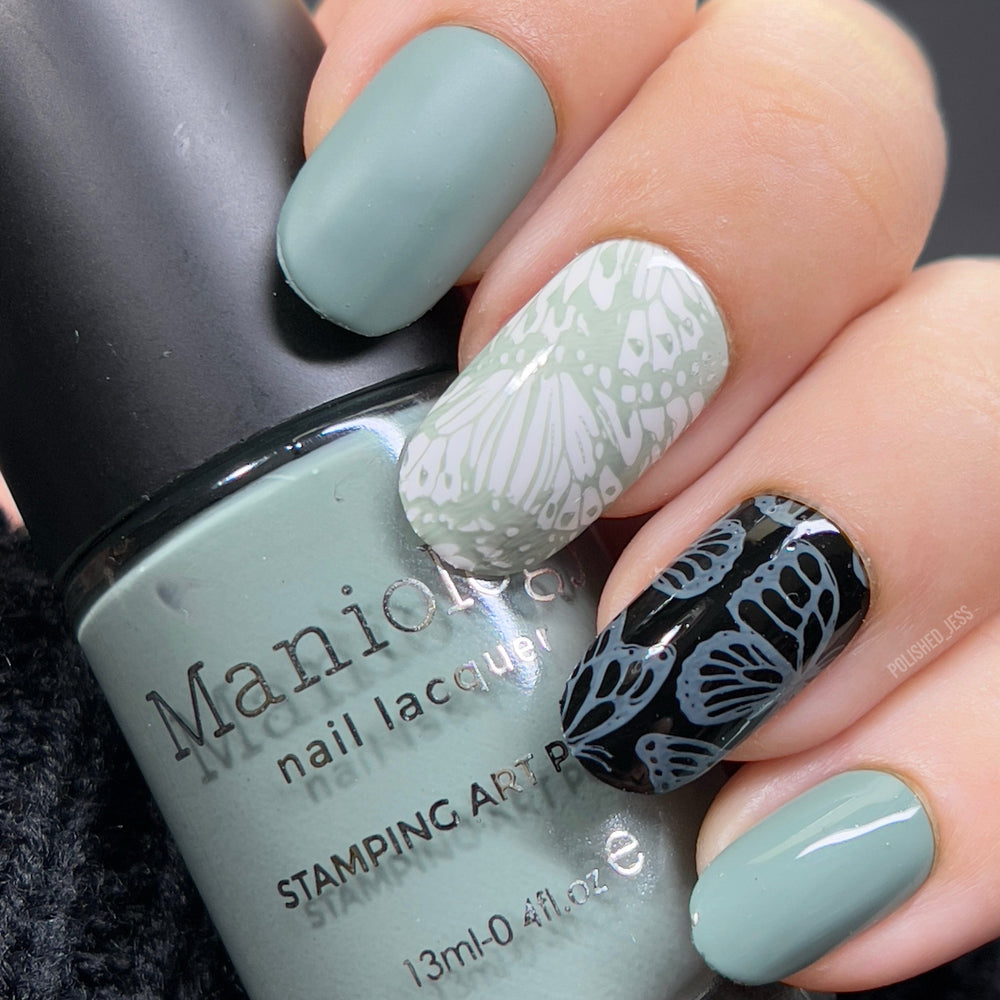 Shangri-La (B296) - Dusty Blue Stamping Polish