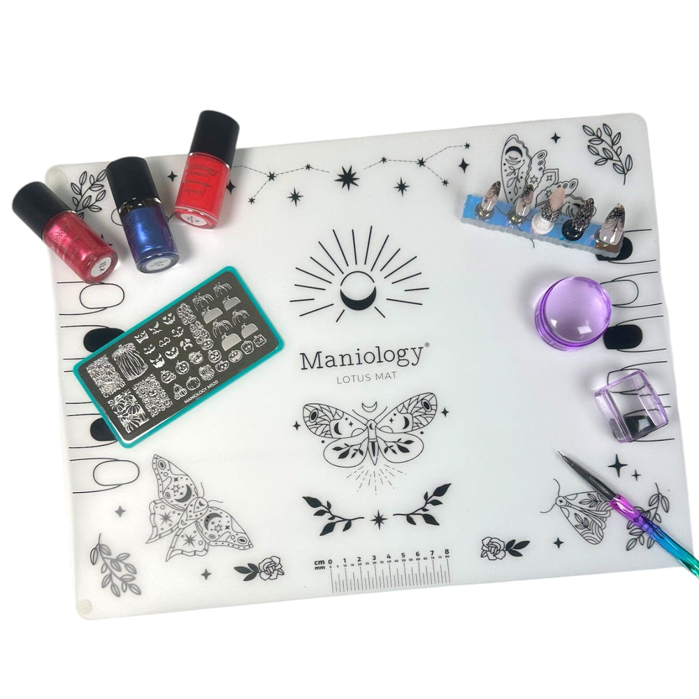 Silicone Nail Art Manicure Work Station - Lotus Mat 2.0