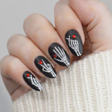 Skeleton Crew (M731) - Nail Stamping Plate