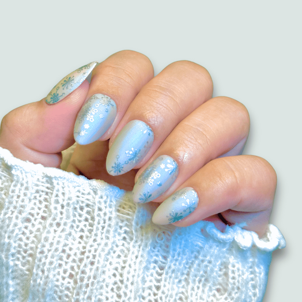 Snow Buddies (M529) - Nail Stamping Plate