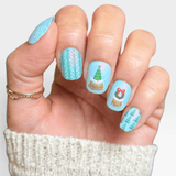 Snow Globes (M750) - Nail Stamping Plate
