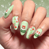Snow Globes (M750) - Nail Stamping Plate