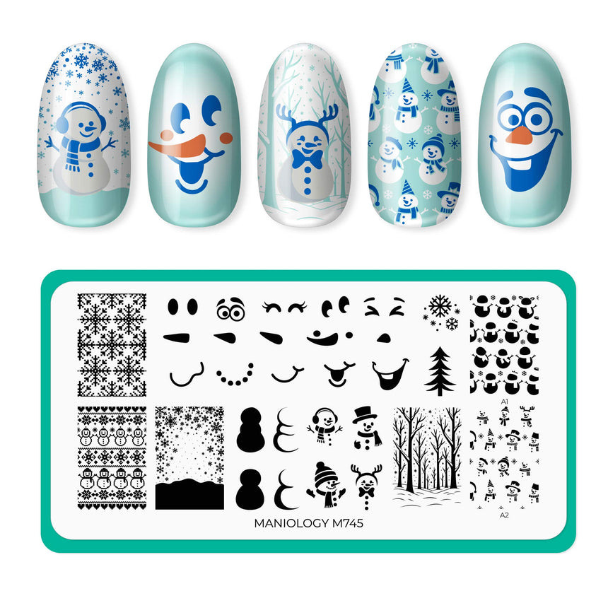 Snowman Workshop: Nail Stamping Starter Kit