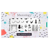 Snowman Workshop (M745) - Nail Stamping Plate