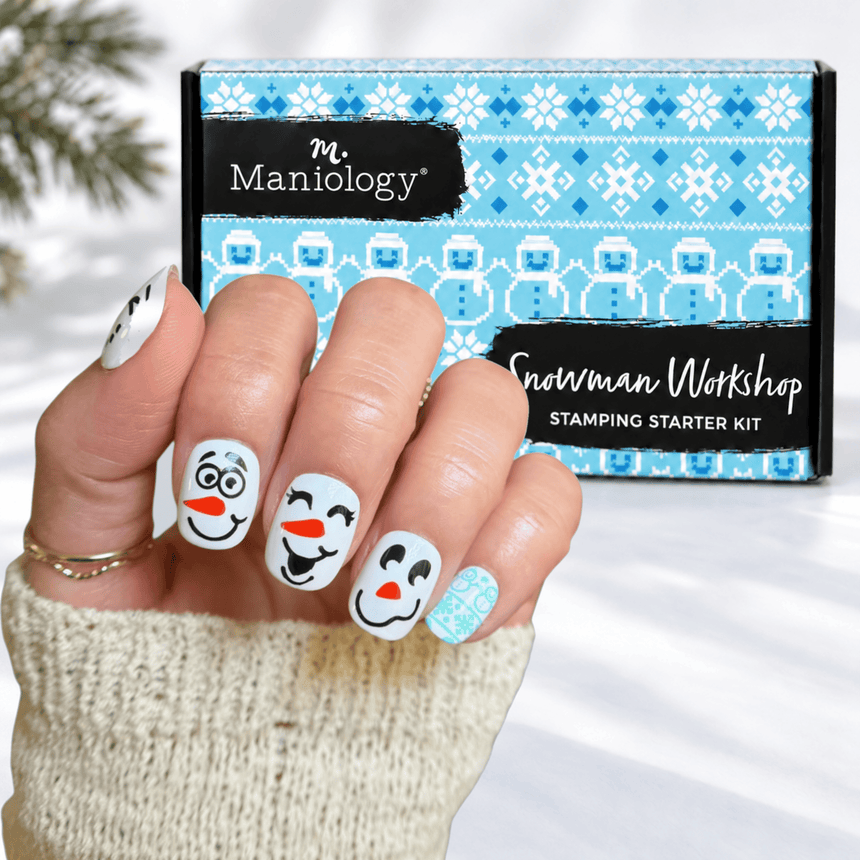 Snowman Workshop: Nail Stamping Starter Kit