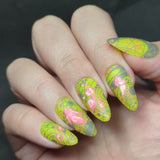 Space Age: Atomic Orbit (M599) - Nail Stamping Plate