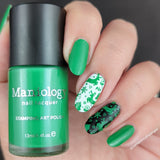 Spearmint (B494) - Cream Green Stamping Polish