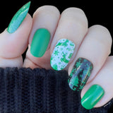 Spearmint (B494) - Cream Green Stamping Polish