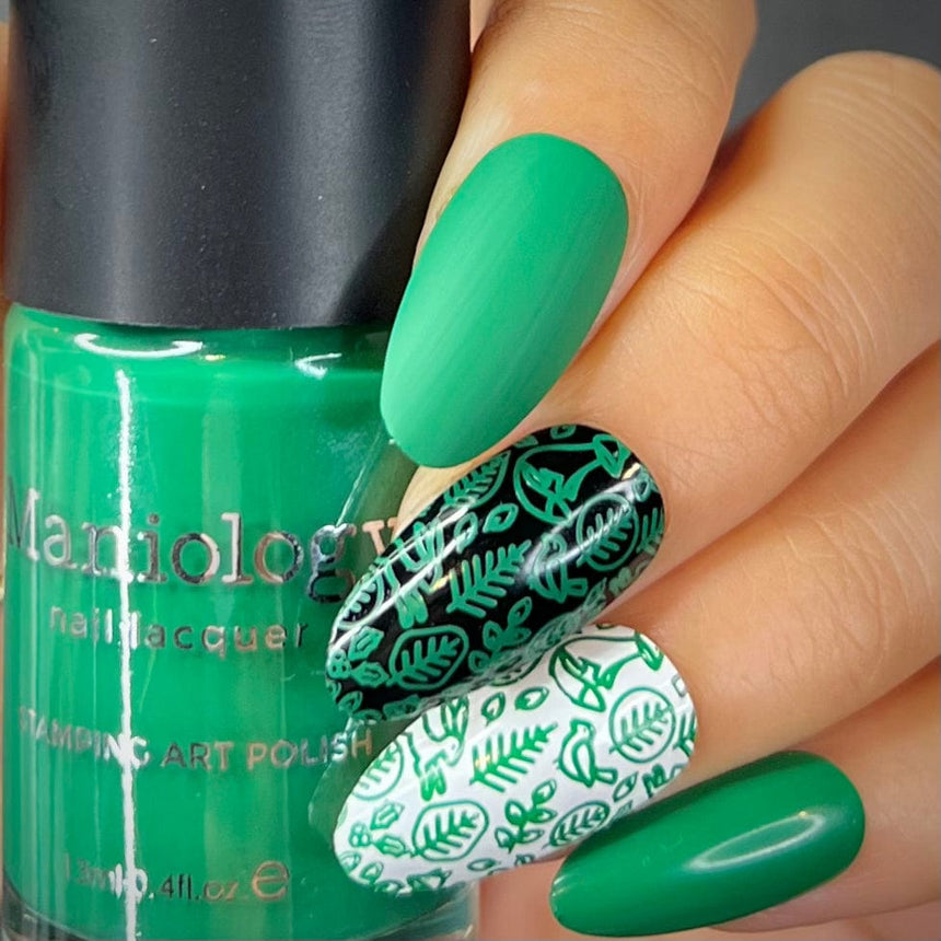 Spearmint (B494) - Cream Green Stamping Polish