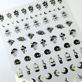 Spell Book (MS-111) - Nail Art Sticker