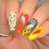 Spice of Life (M699) - Nail Stamping Plate