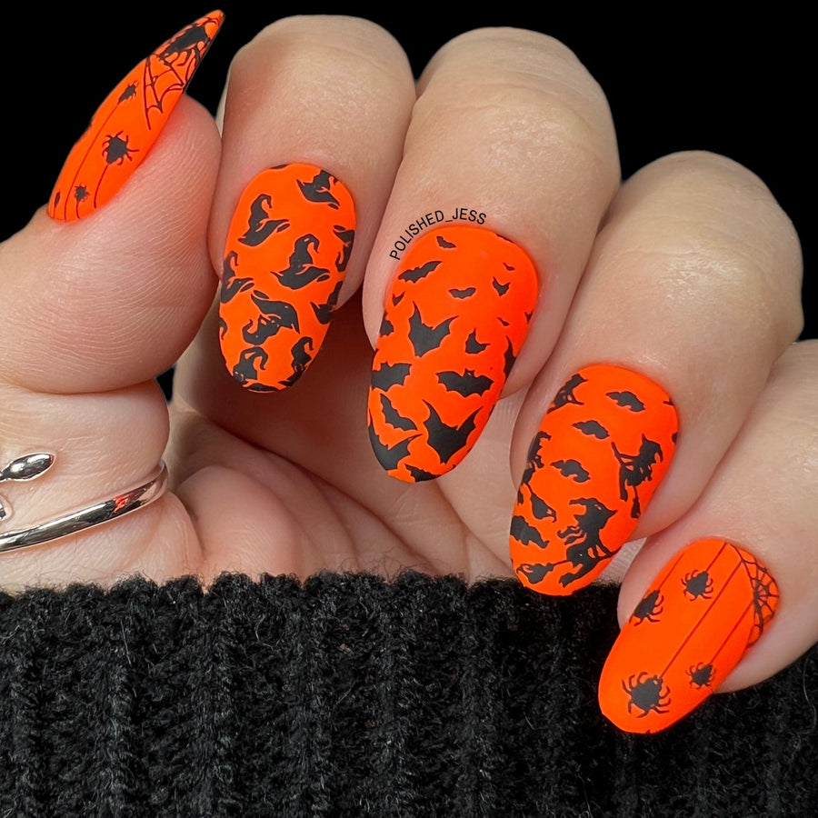 Spooky Gradients (M398) - Nail Stamping Plate