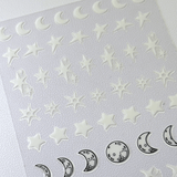 Star Struck (MS-112) - Glow In The Dark Nail Art Sticker