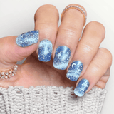 Starlit Skies (M676) - Nail Stamping Plate